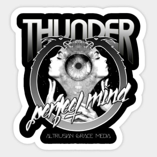 Altrusian Grace Media - Thunder Perfect Mind - Gnostic Design - Gnosticism Sticker